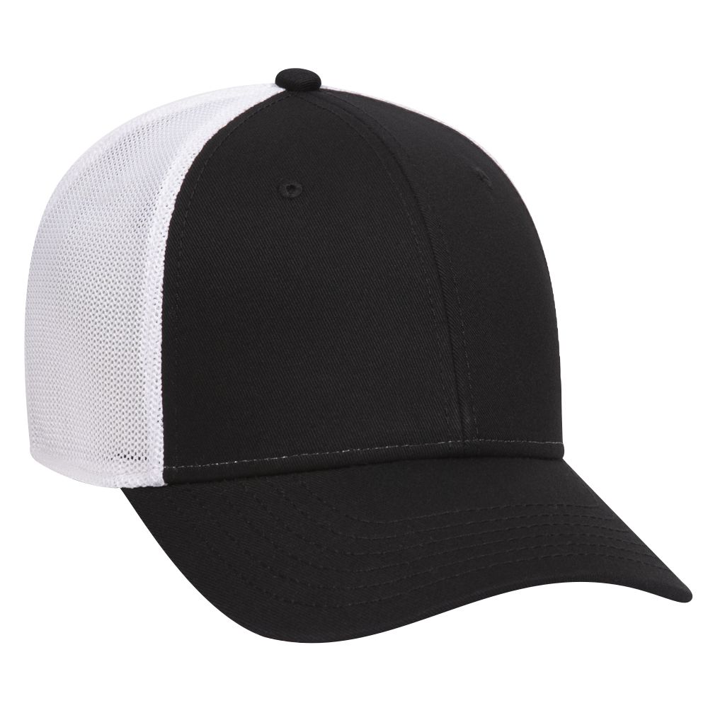 OTTO CAP® OTTO COMFY FIT® 6 Panel Low Profile Mesh Back Trucker Hat 7
