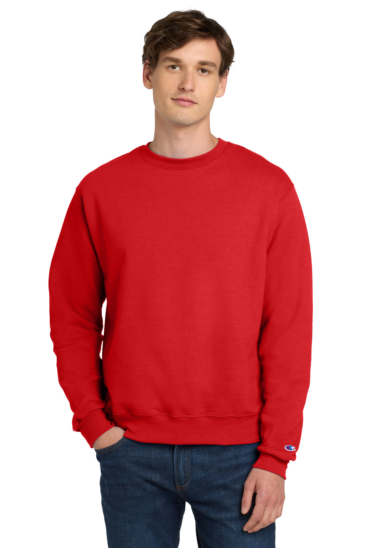 Champion Powerblend Crewneck Sweatshirt. S6000 74
