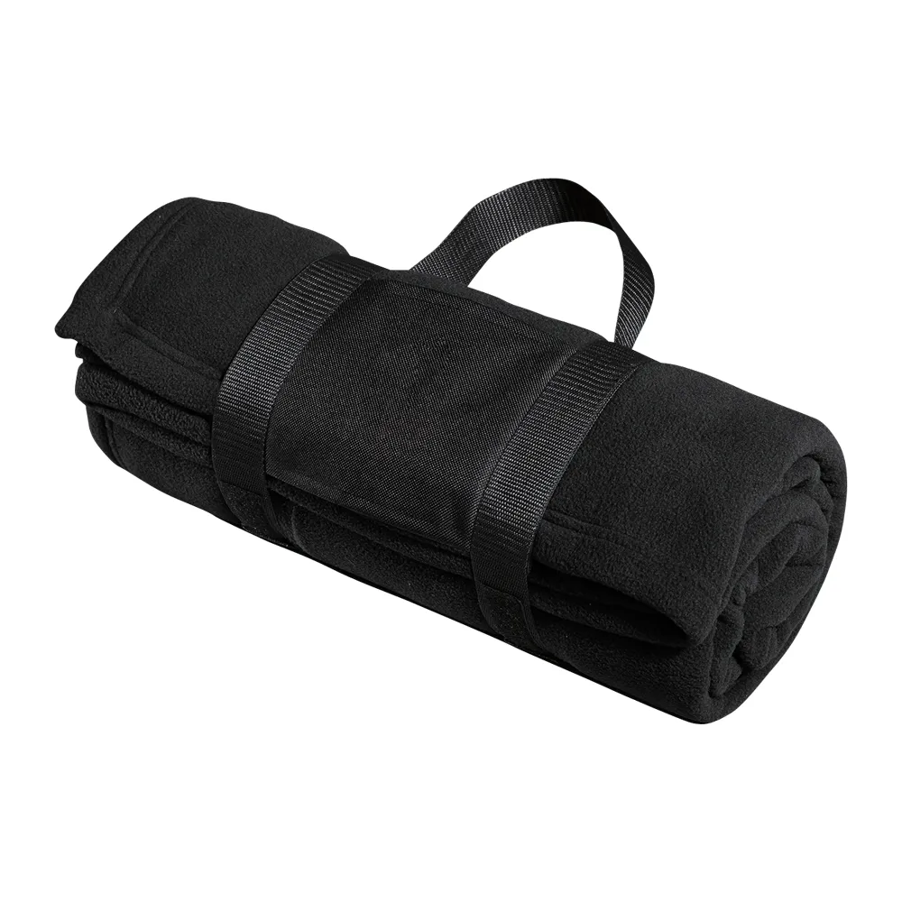 Port Authority Fleece Blanket with Carrying Strap 7