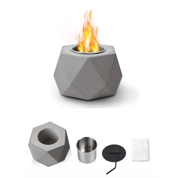 Concrete Tabletop Fire Pit