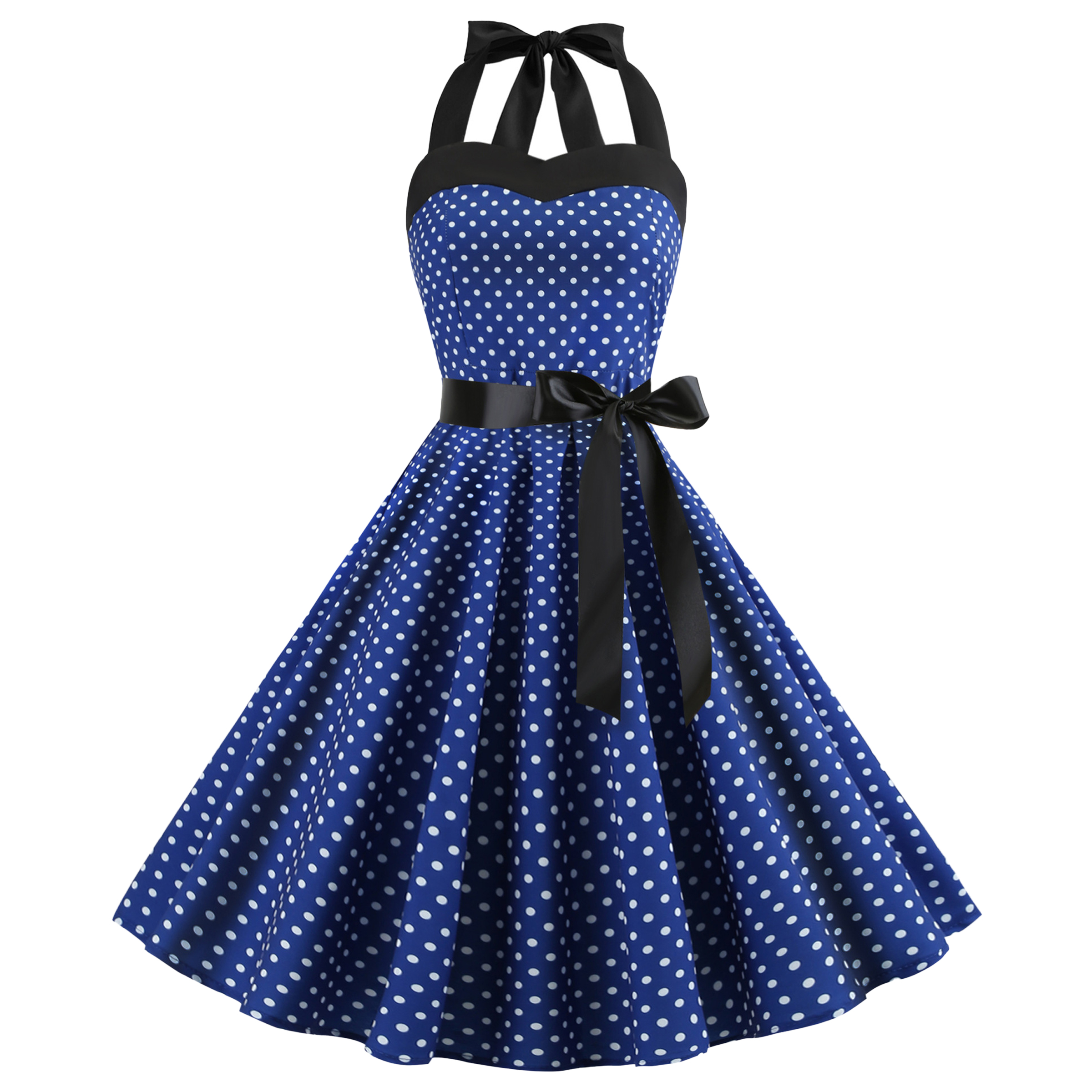 Polyester Vintage Large Skirt Dress 2