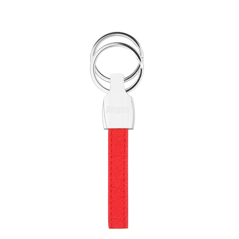 iPosh PU Valet Key Chain - Red