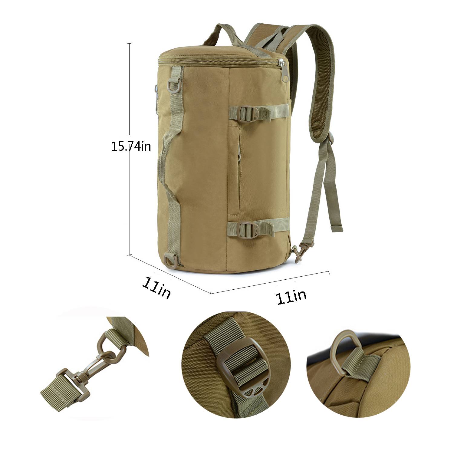 Military Tactical Backpack CrossbodyCamouflage Sports Bag 3