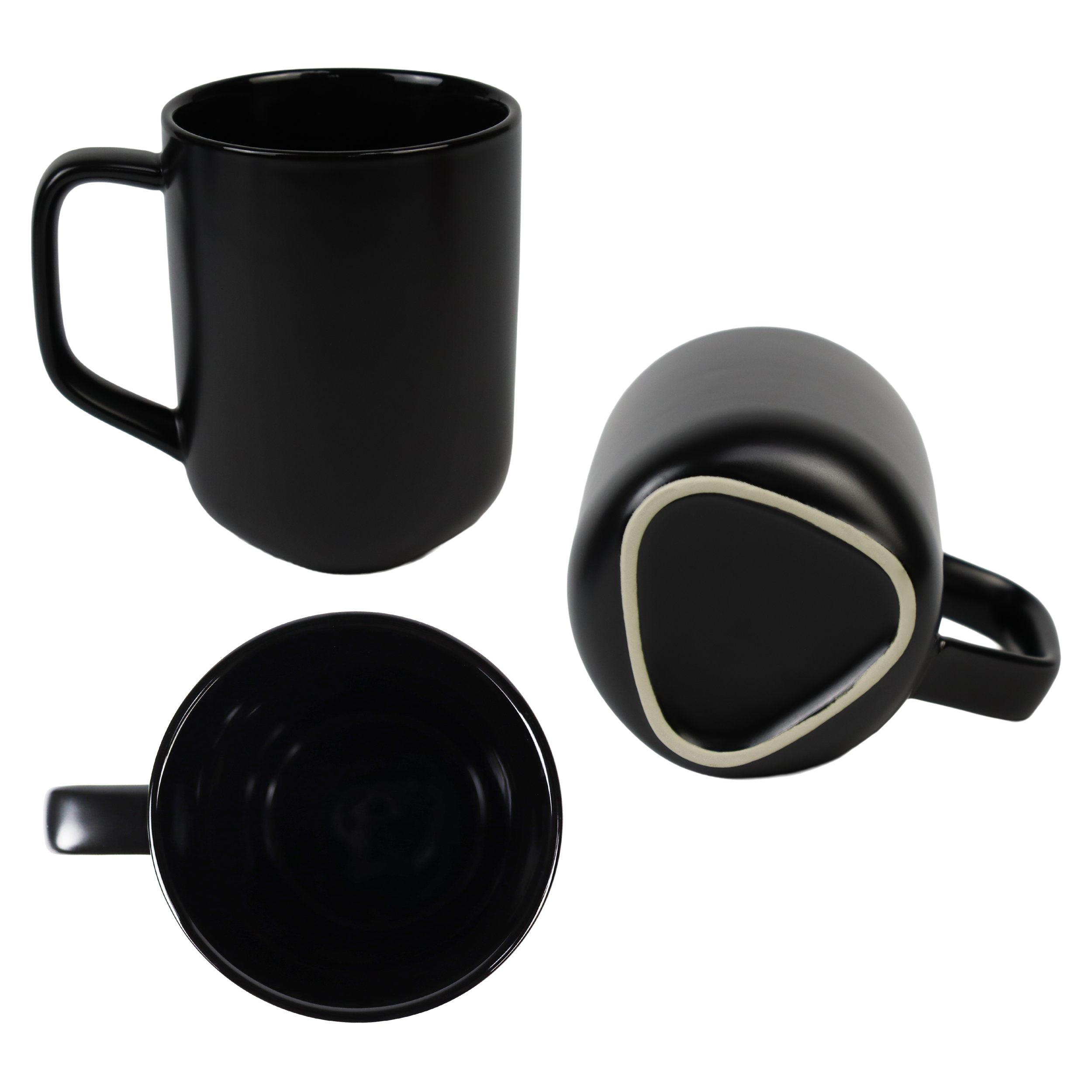 18 oz. Recycled Ceramic Mug with Triangle Bottom 3