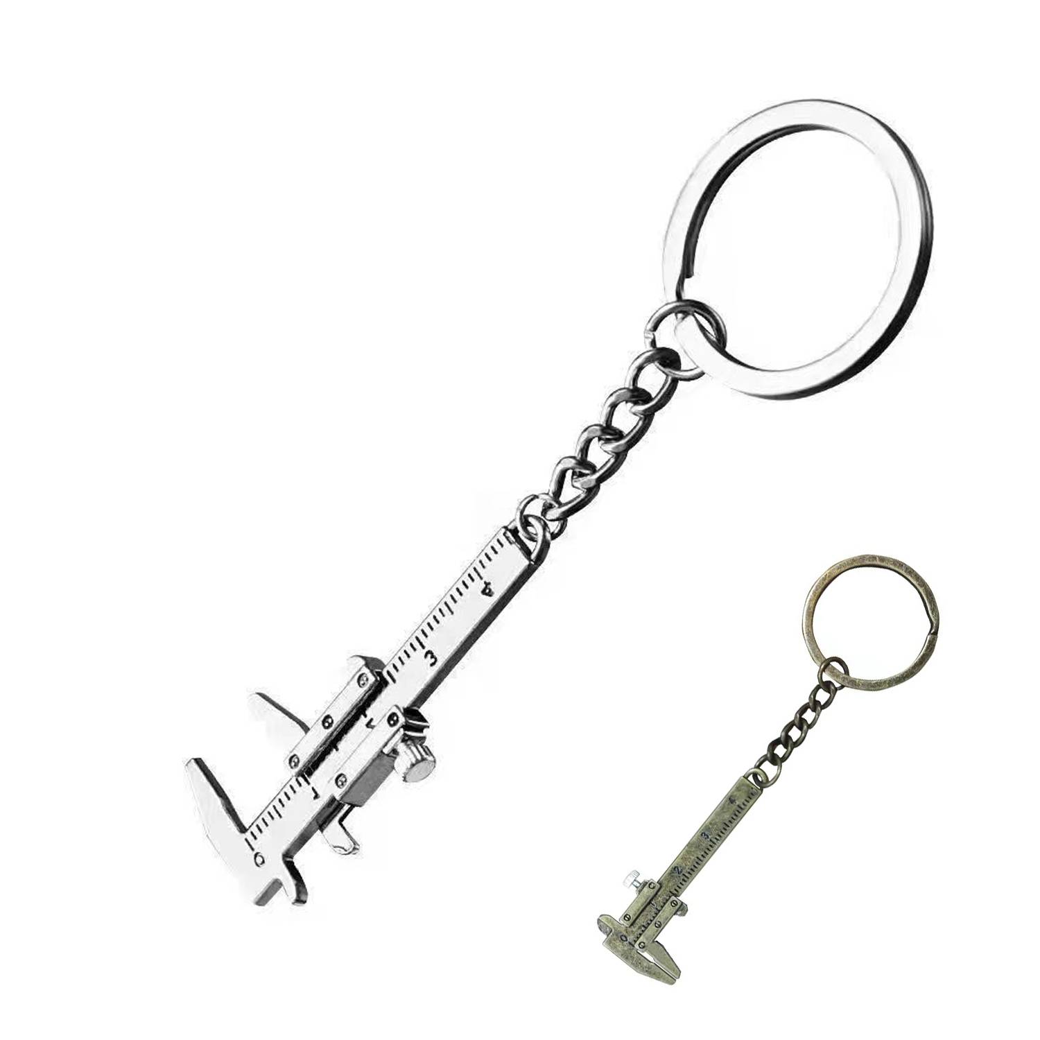 Mini Vernier Caliper Keychain 1