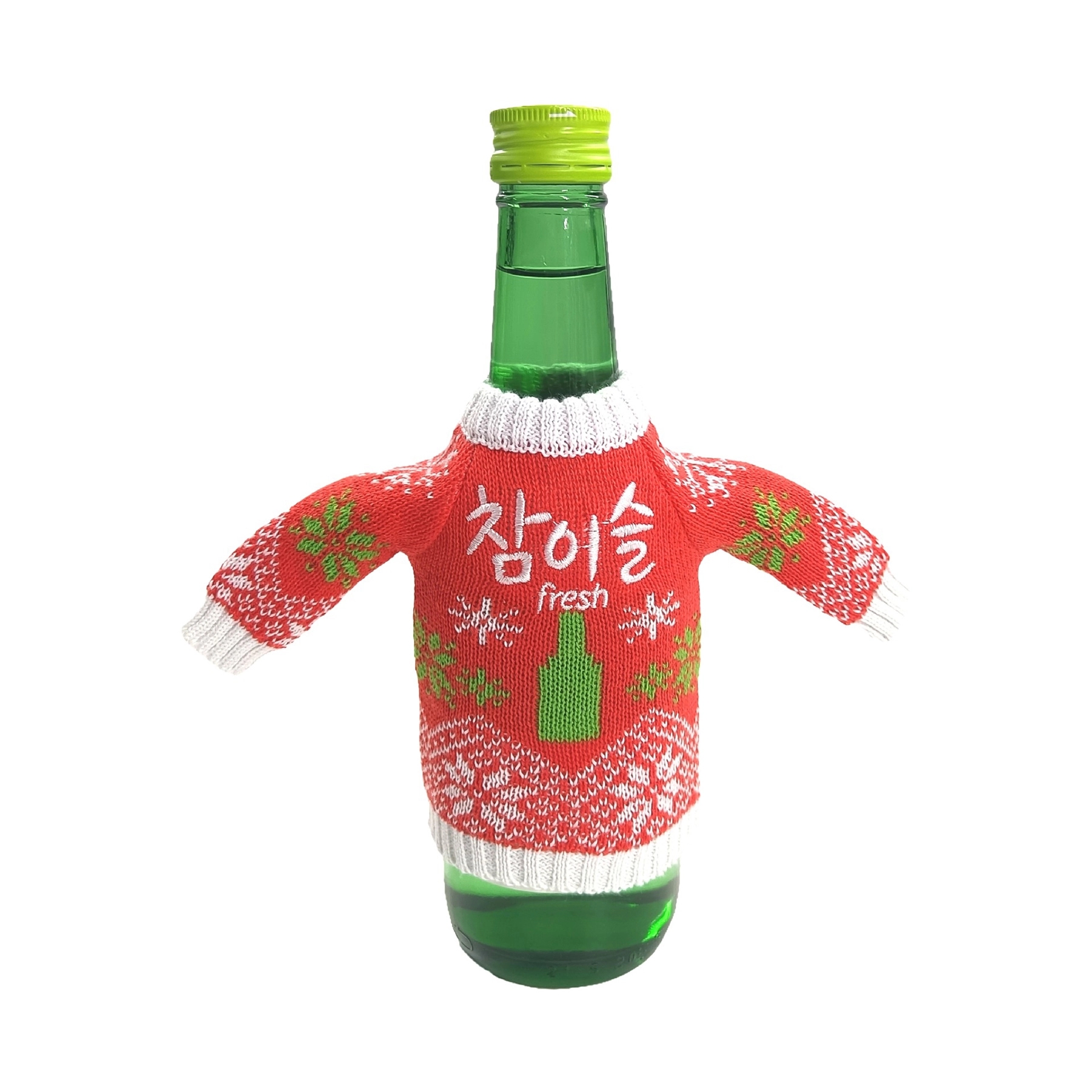 Christmas Wine Bottle Sweater Covers 4