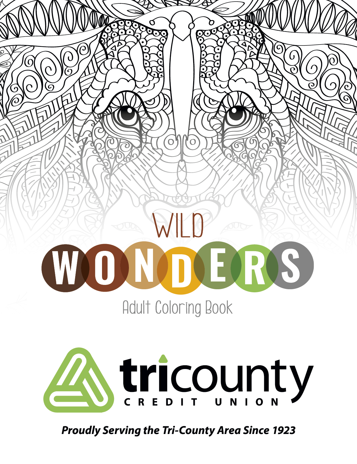 Good Value™ Wild Wonders Adult Coloring Book 17