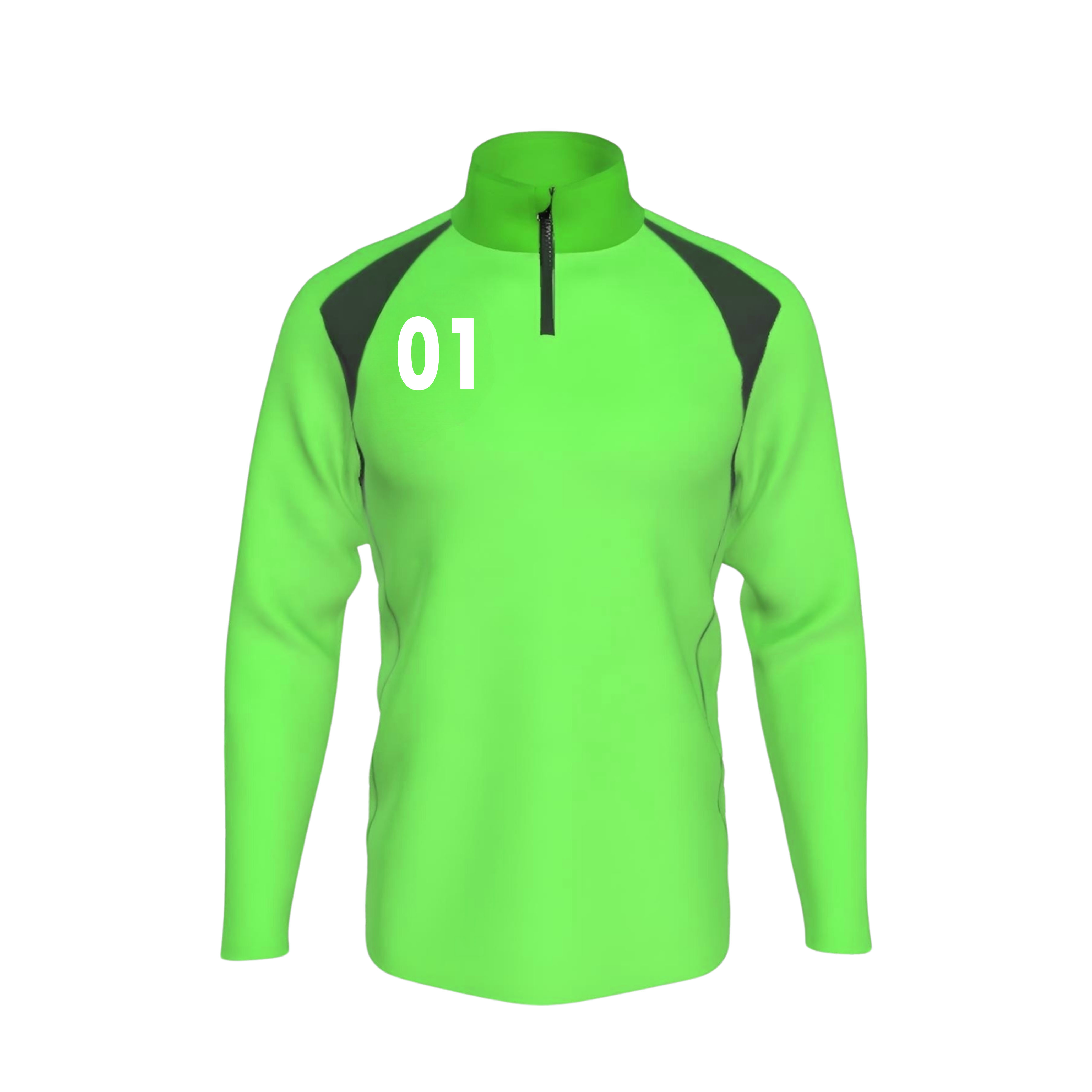 Sublimated Warmup 1/4 Zip Jacket 8