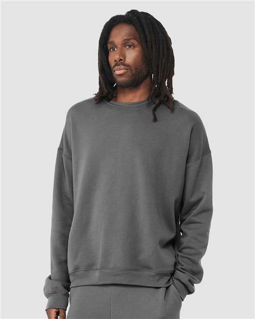 Sponge Fleece Drop Shoulder Crewneck Sweatshirt