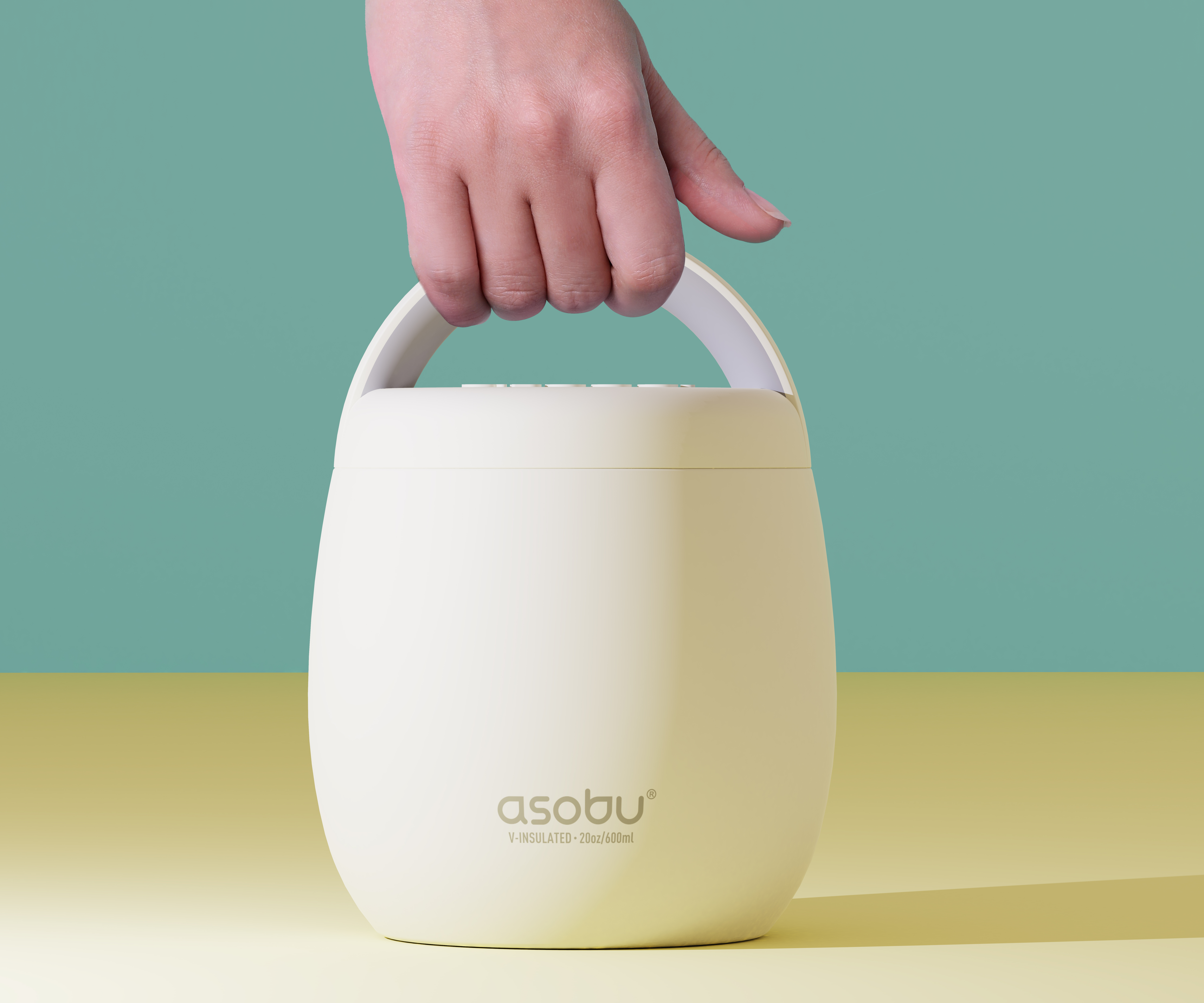 20 oz. Insulated Asobu Food Jar w/ Easy Carry Handle 2