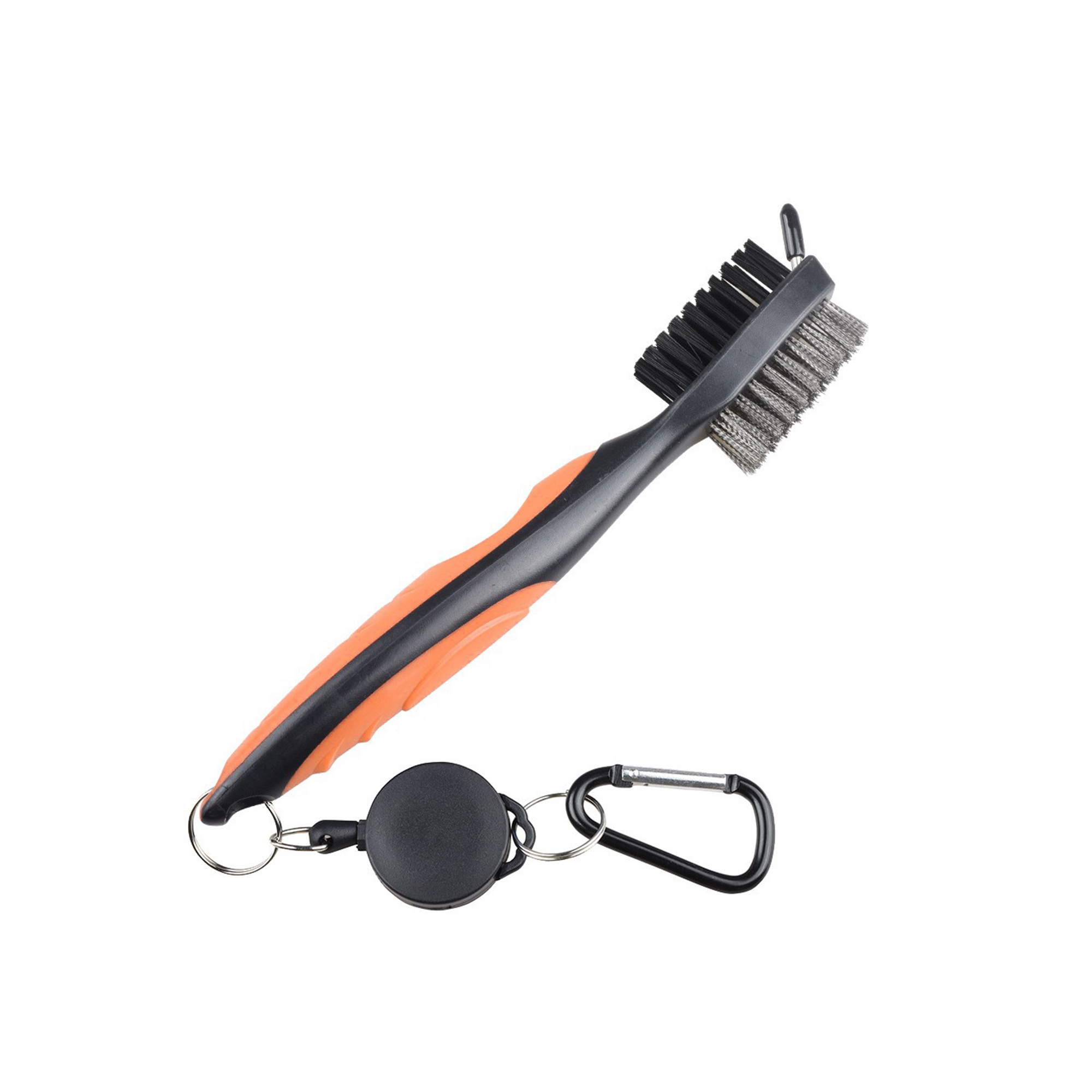 Golf Club Brush With Retractable Reel 12.5" Length 4