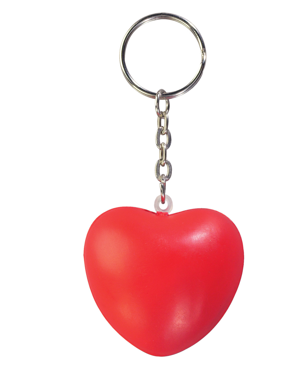Heart Shape Stress Ball Keychain 1