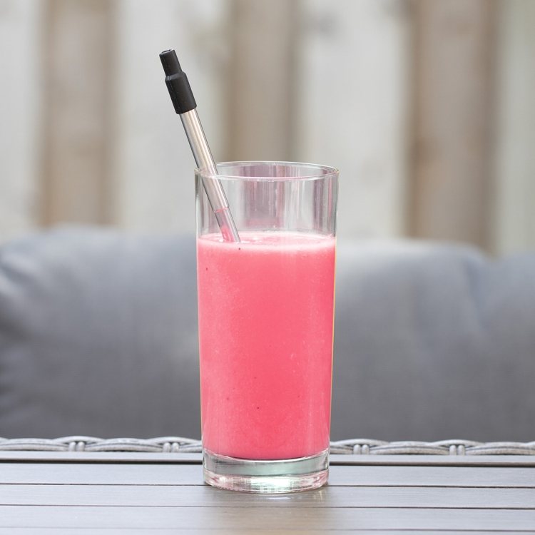 "Eco-Collapsible Straw" 8" Reusable Stainless Steel Straw 27
