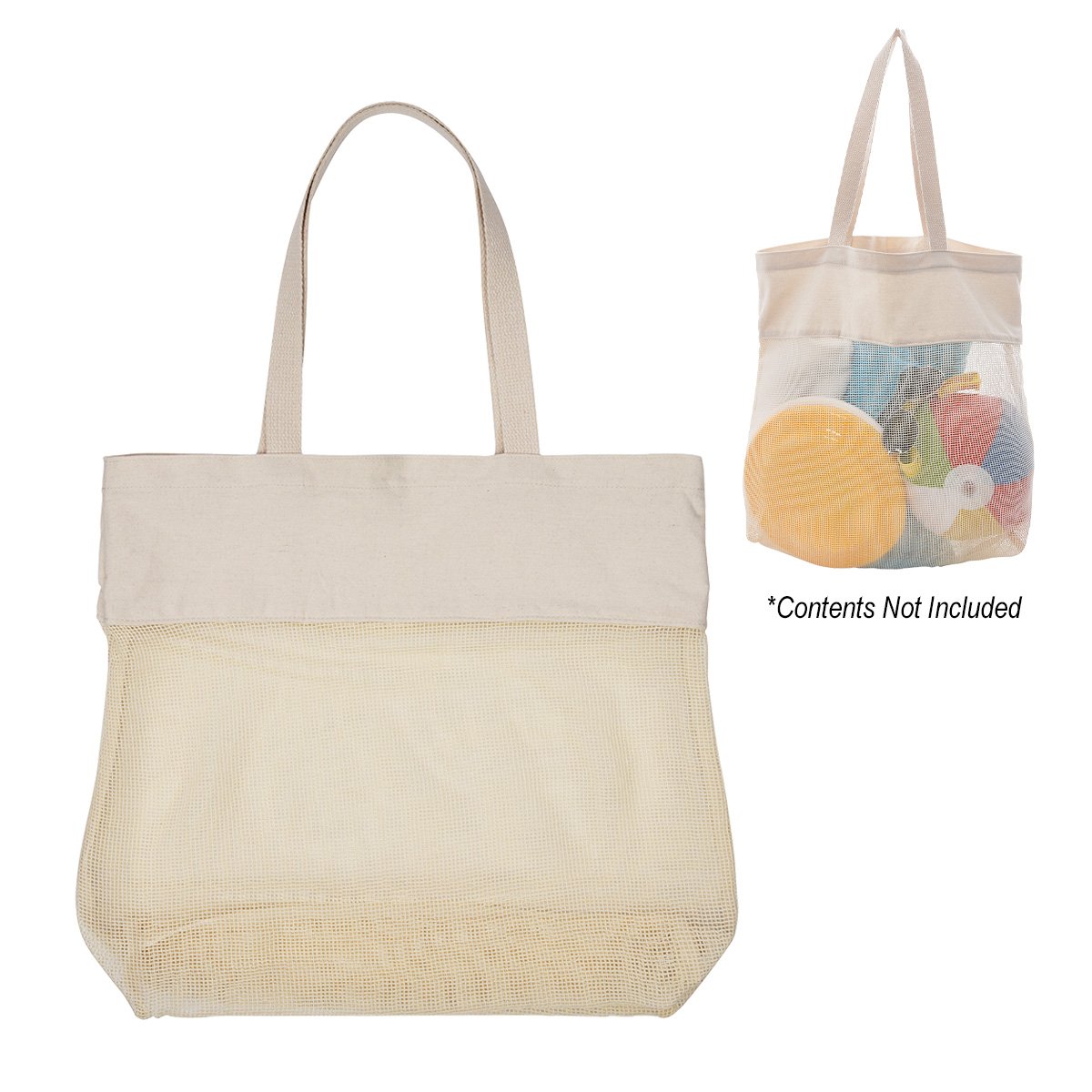Carlisle Cotton Mesh Tote Bag 6