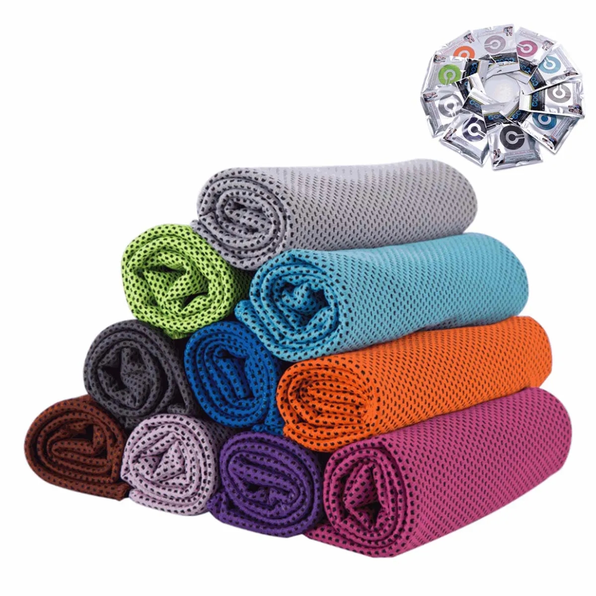 12"x40" Microfiber Sport Quick Drying Cooling Towel 2