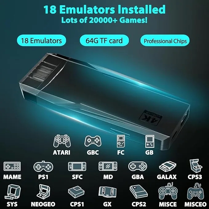 64 GB Plug and Play TV Game Console 5
