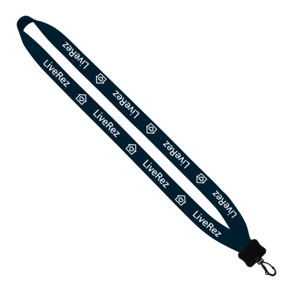 3/4" Cotton Lanyard with Plastic Clamshell & Swivel Snap Hook 13