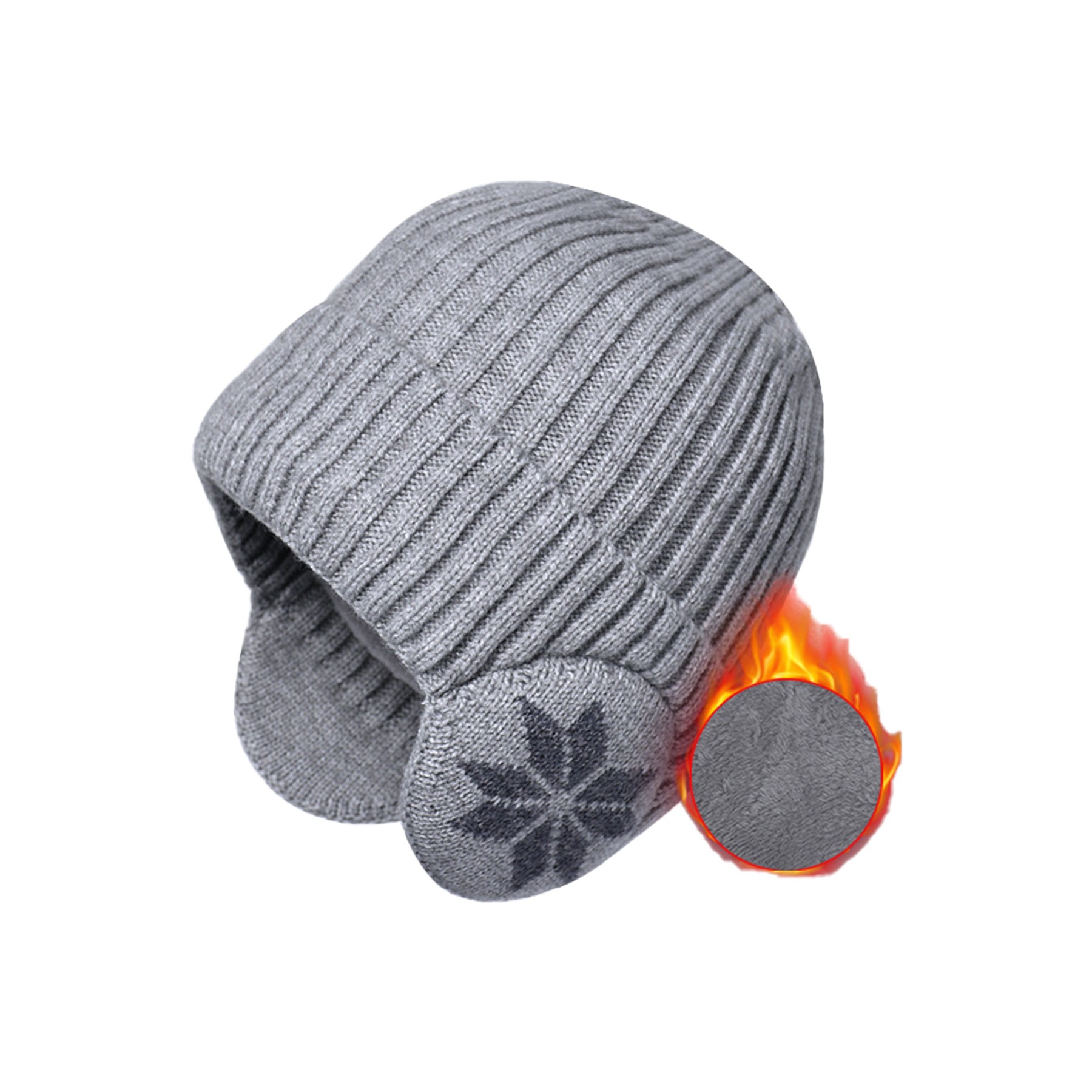 Earmuff Knitted Beanie 7
