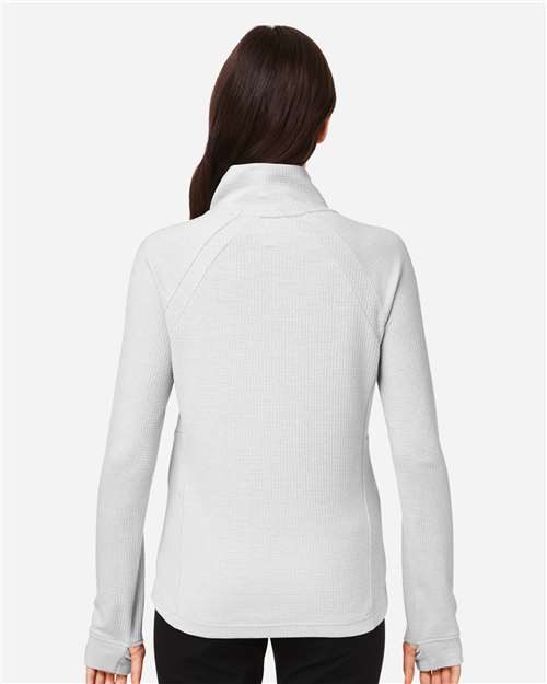 Women's Rhythm Waffle Cross-Neck Pullover - NE200W 5