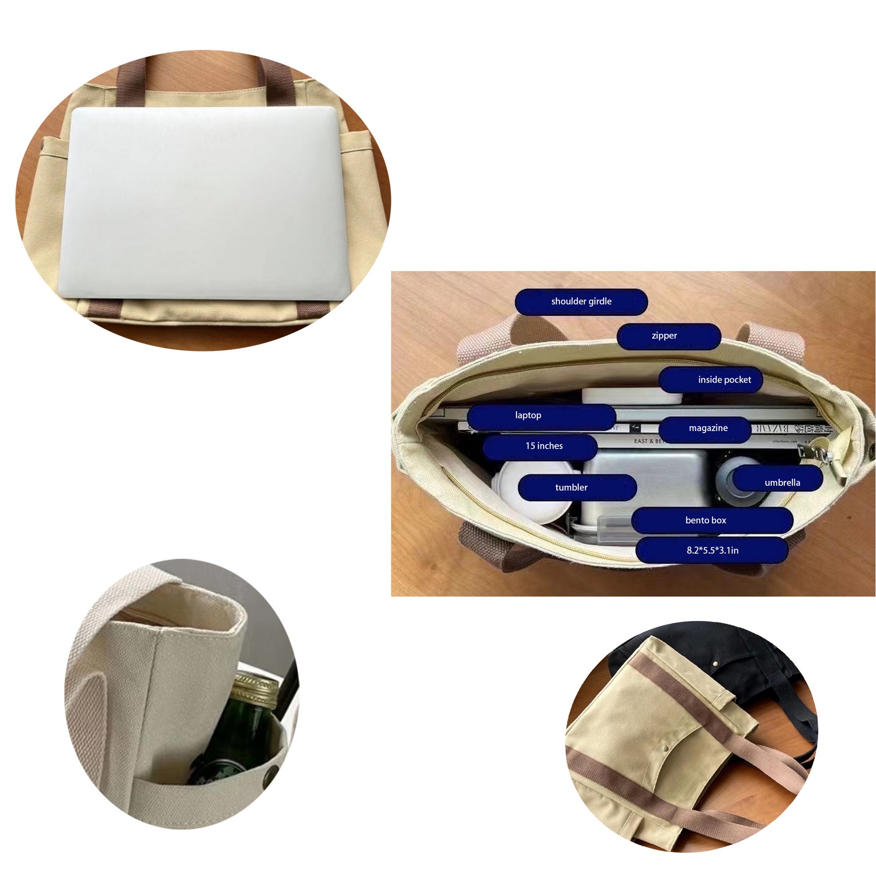 Commuter All-In-One Canvas Bag 2