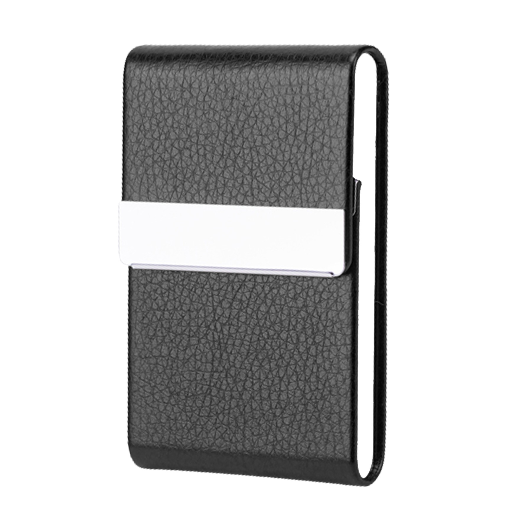 Filp-Top Pu Name Card Holder 4