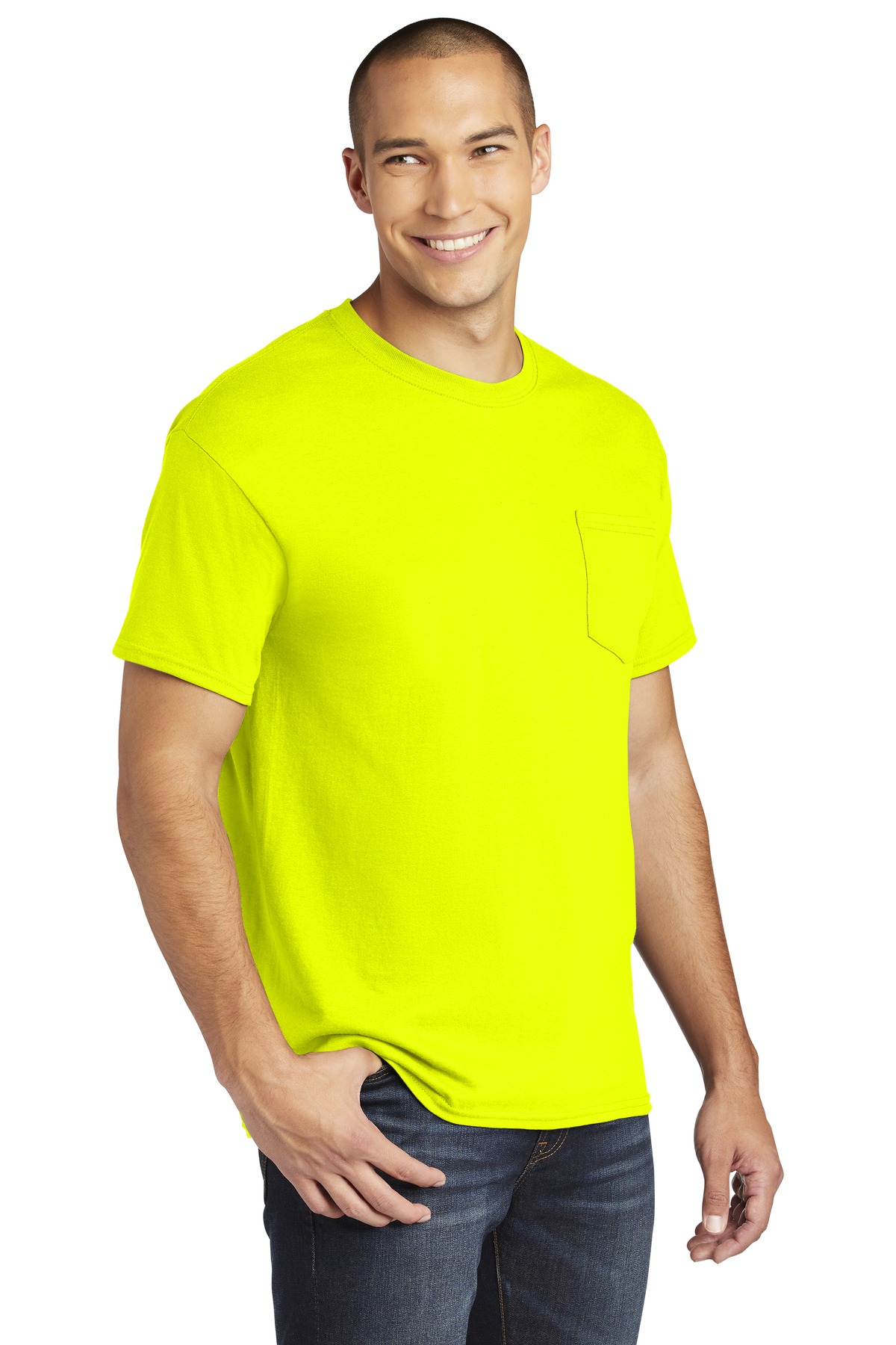 Gildan Heavy Cotton 100% Cotton Pocket T-Shirt. 5300 29