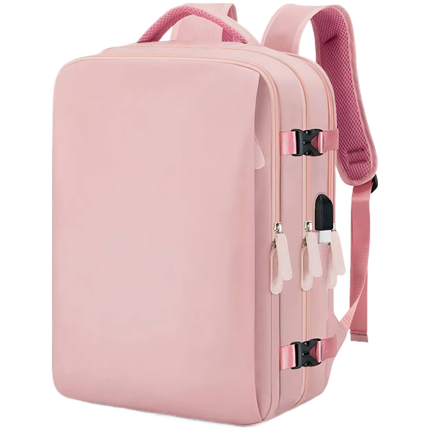 Expandable Large Oxford Travel Backpack w/ USB Port 5