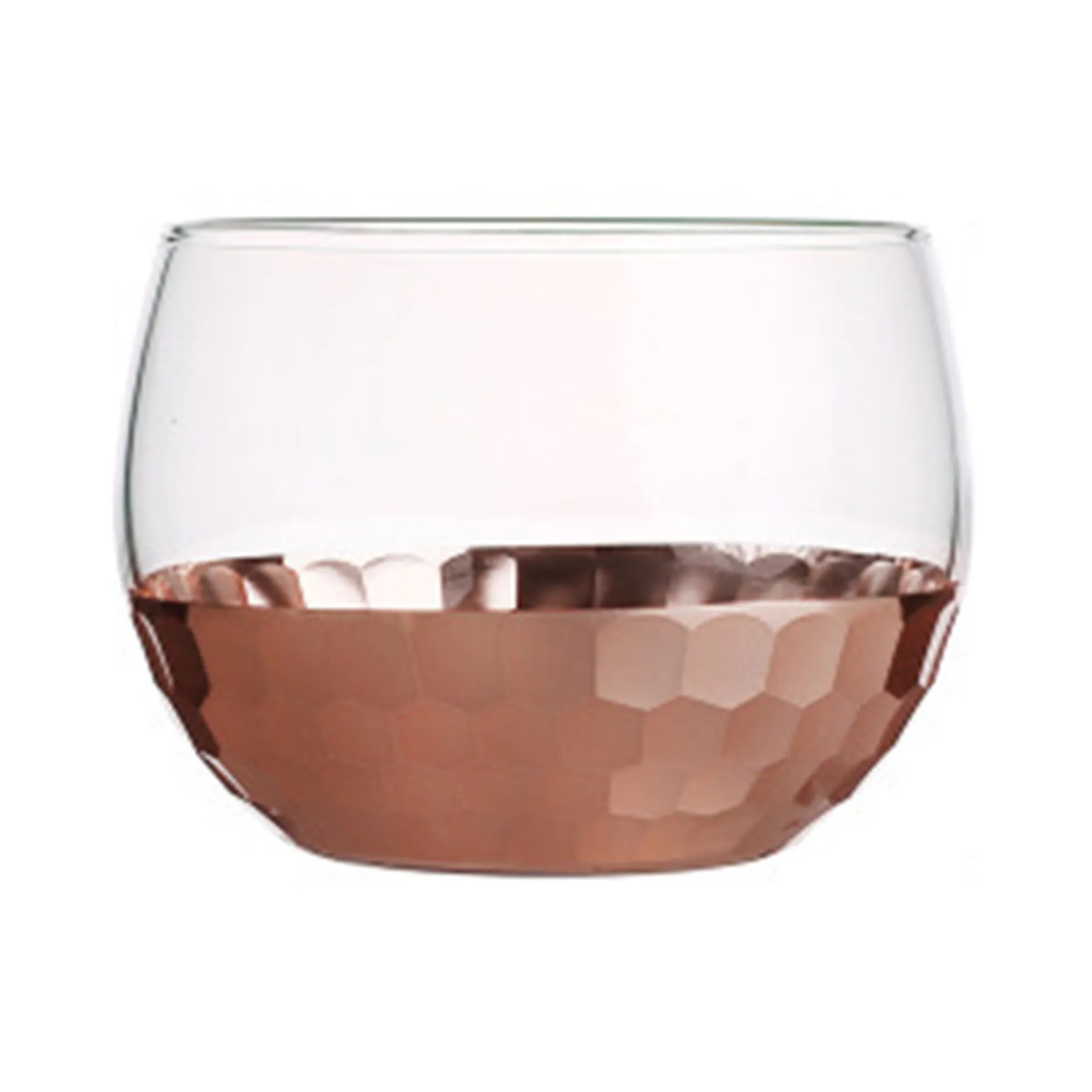 Stemless Gold Wine Glasses 3