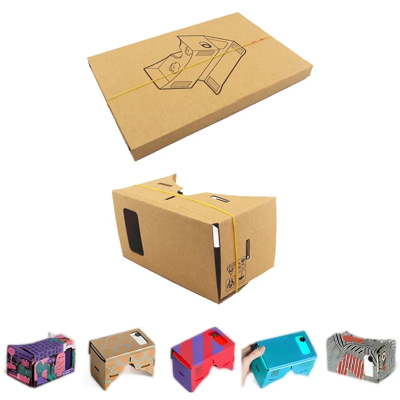 VR Cardboard Headsets 3D Glasses 2