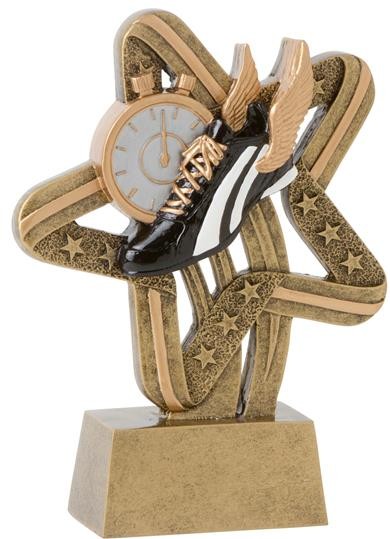 6" Track Star Resin Award 2