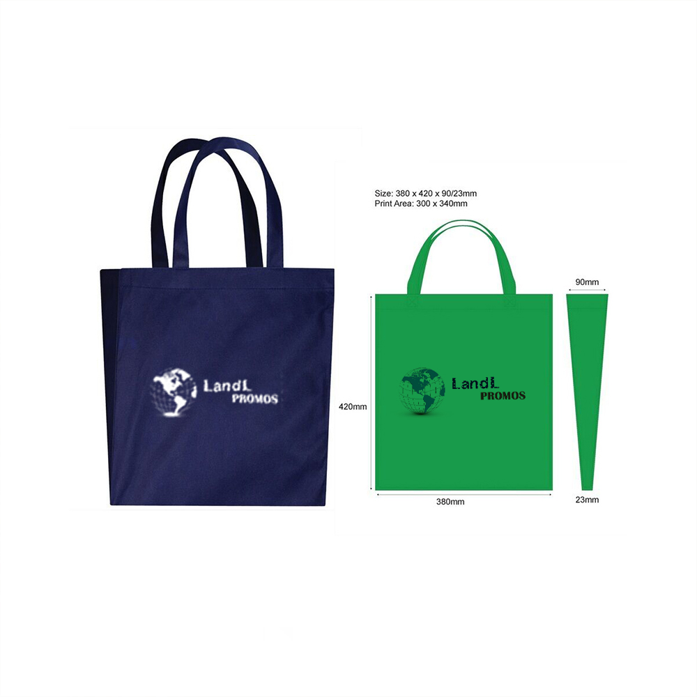 Reusable Totes Bag Bulk, Non Woven Grocery Handle Bag 2