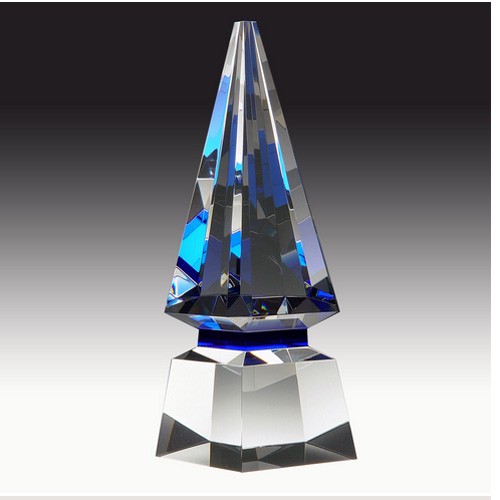 NEW PREMIUM OPTICAL CRYSTAL, BLUE SPIRE 2