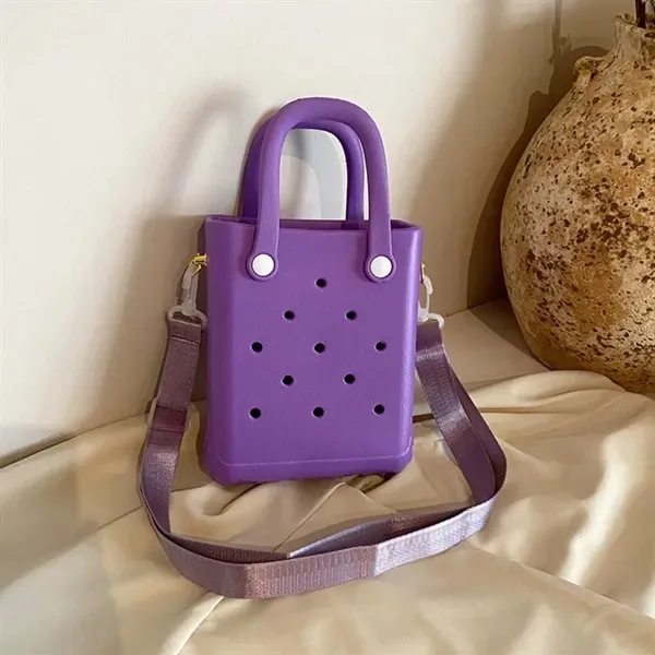 Crossbody Bag with Shoulder Strap Purse and Holes 7