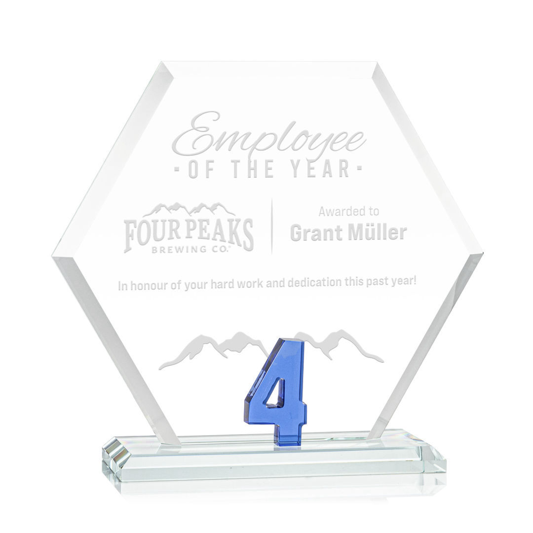 Riviera Milestone Award - Blue 7