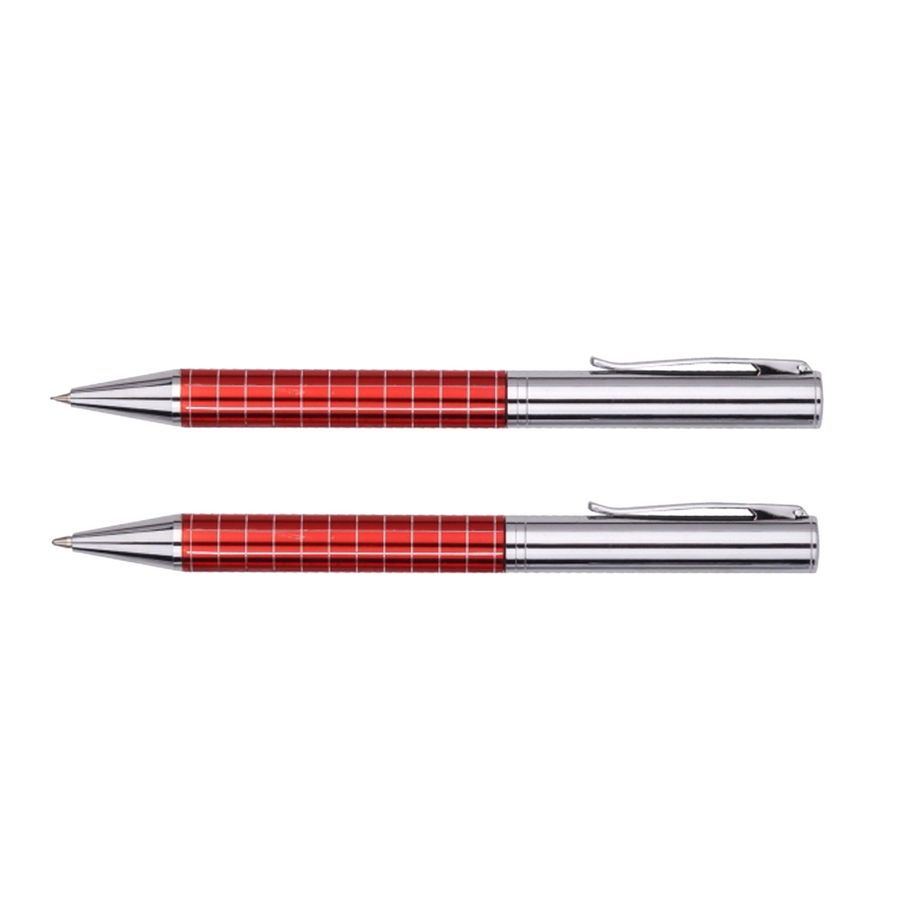 Heavy Metal Barrel Pen & Pencil Gift Set 2