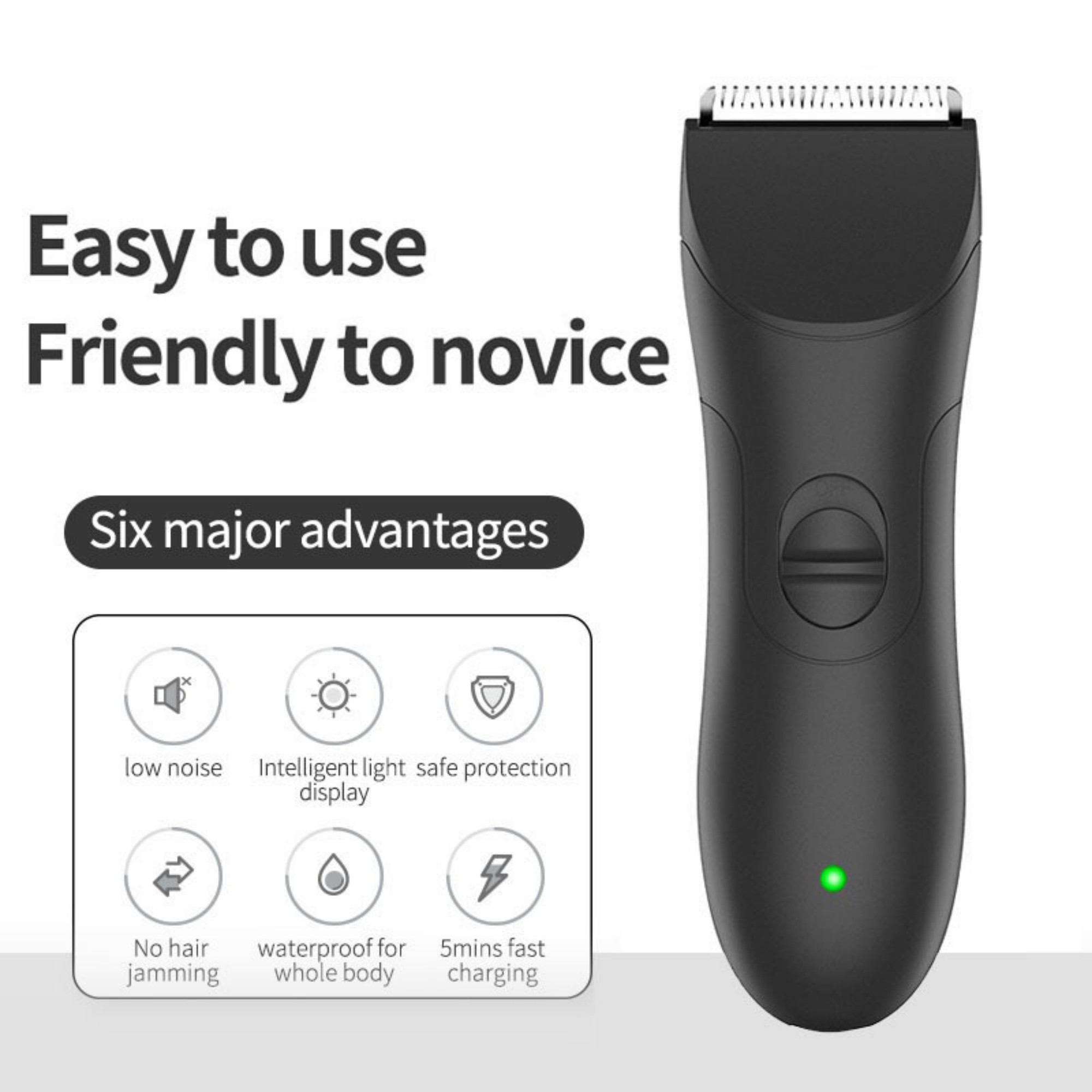 Waterproof Electric Hair Trimmer 4