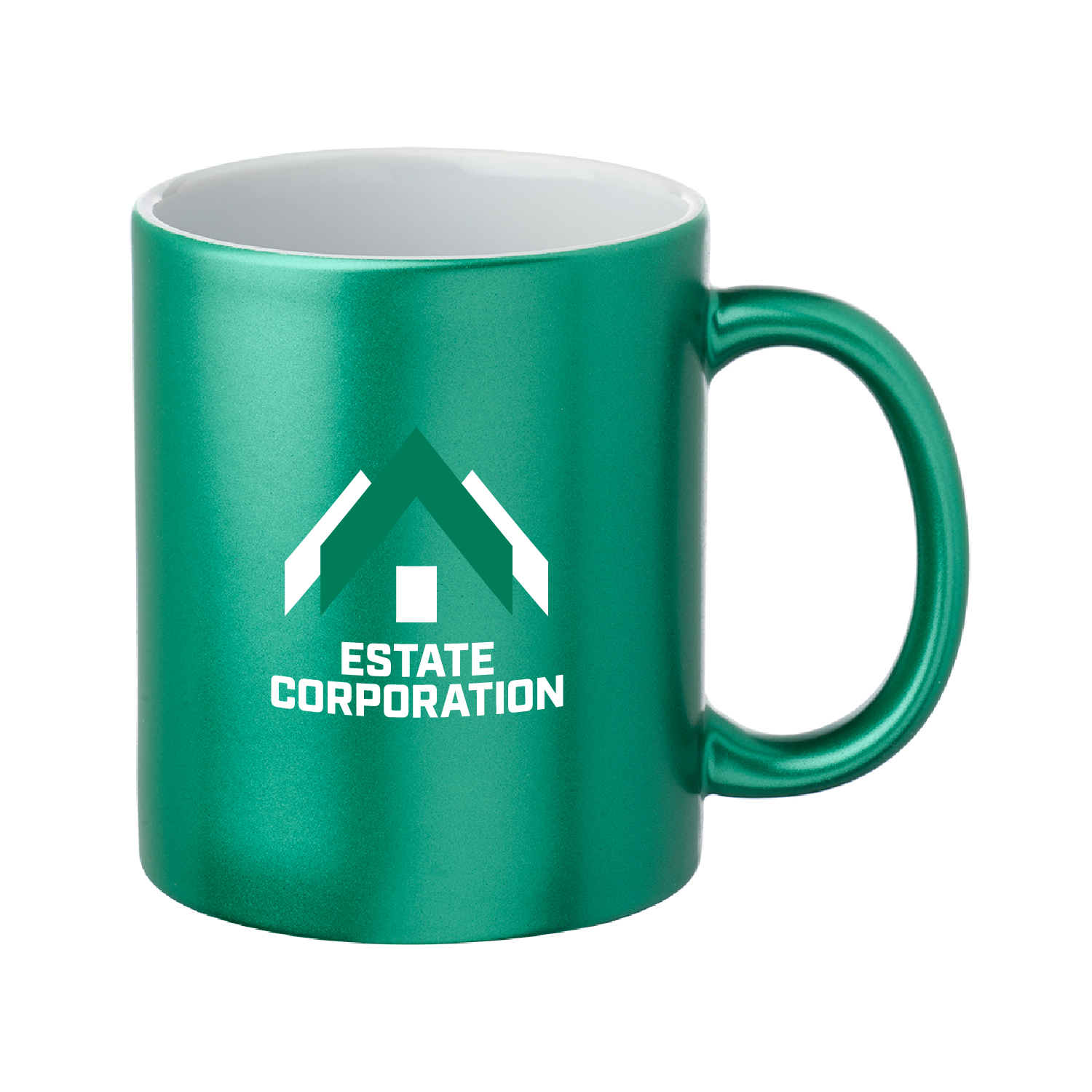 11 oz. Metallic Custom Mug (2 Color Imprint) 9