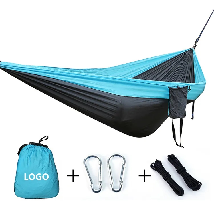 Outdoor Camping Nylon Hammock 2