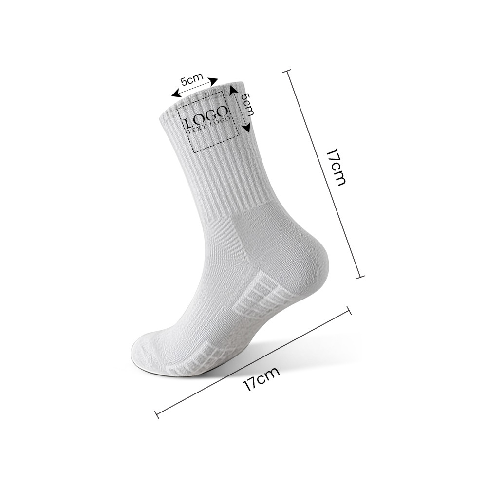 Three Quarter Cushioned Sports Non-Slip Unisex Socks 8