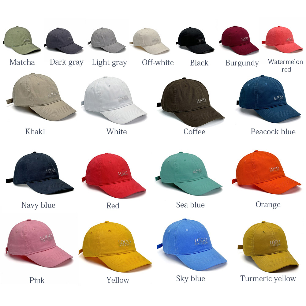 Organic Cotton Embroidery Custom Dad Hat 5