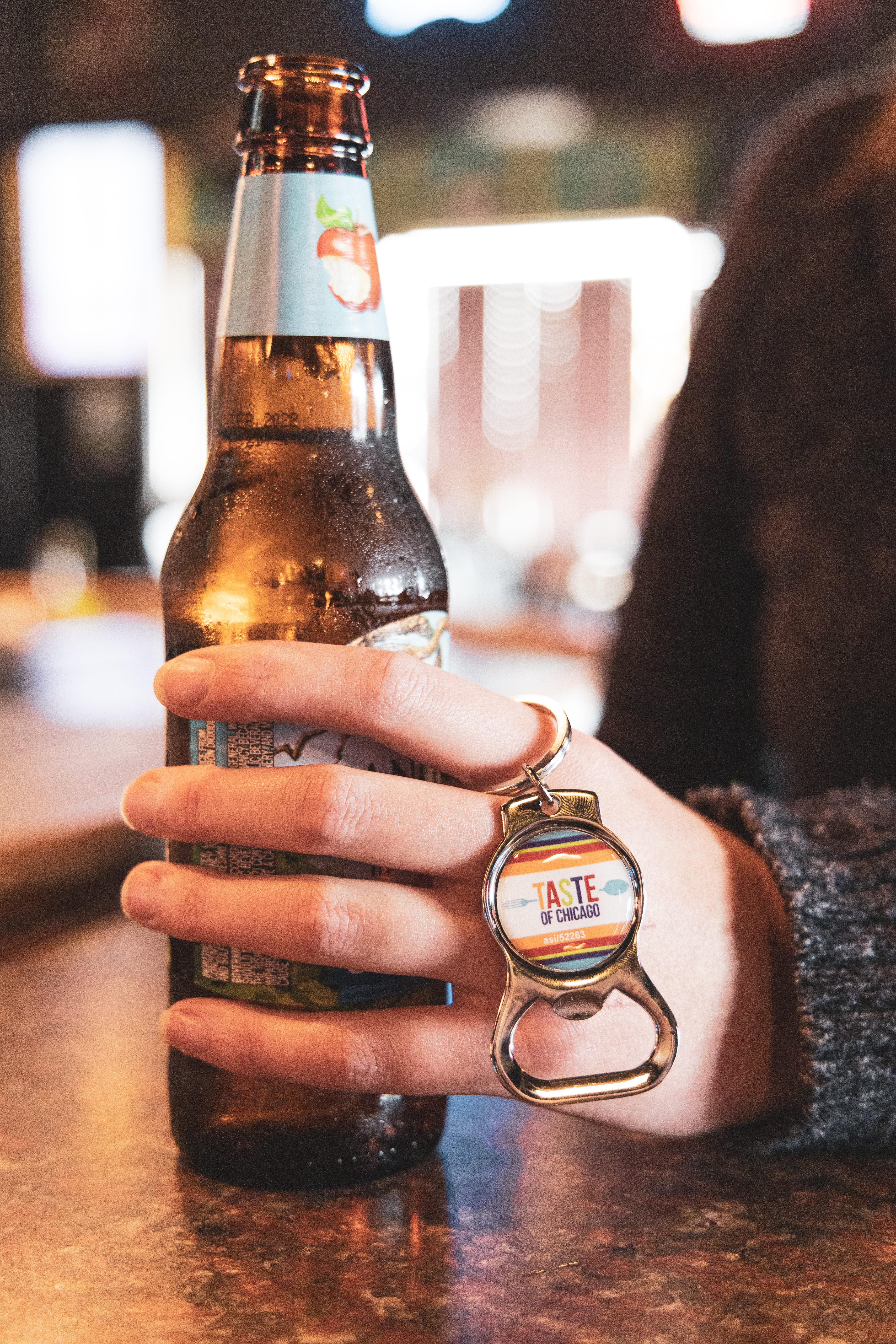 Keychain Bottle Opener - Full Color Dome 3