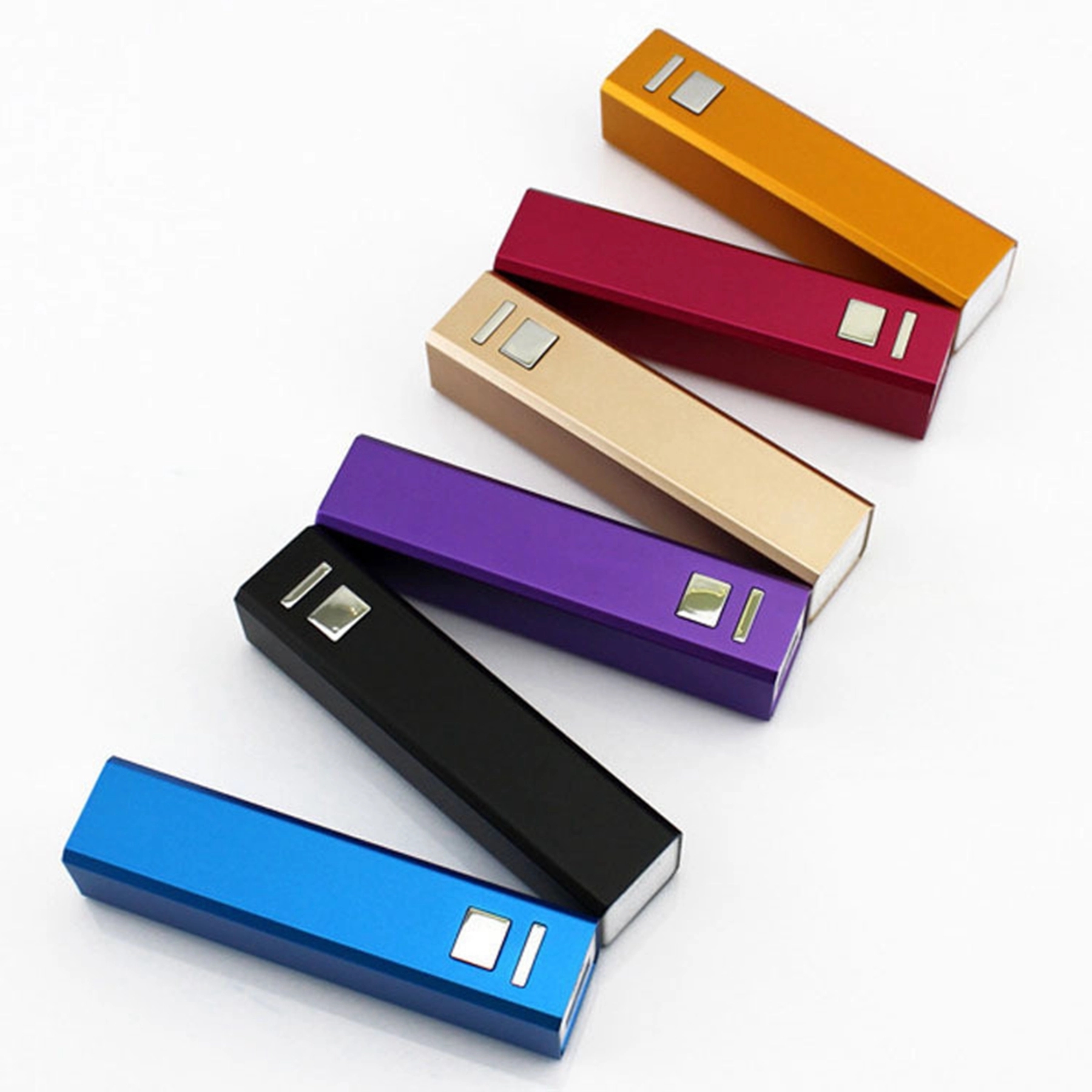2200 mAh Metallic Portable Power Bank Charger 3