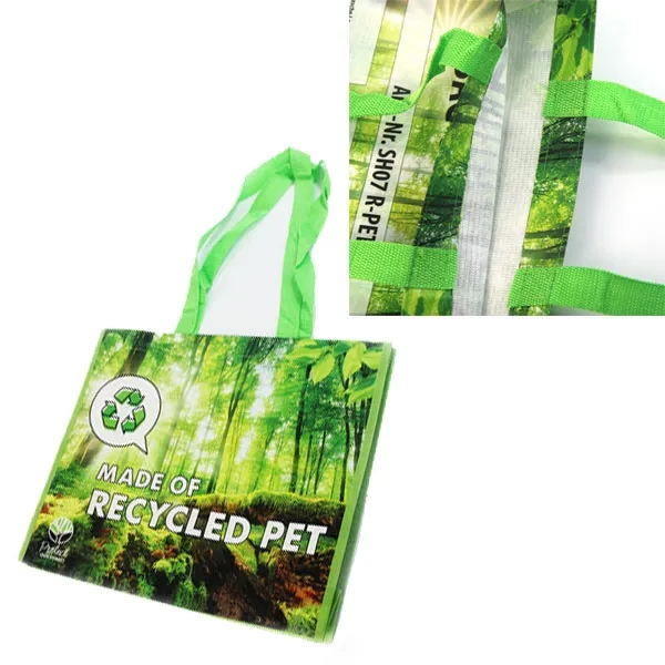 Reusable RPET Laminated Grocery Shopping bag 1