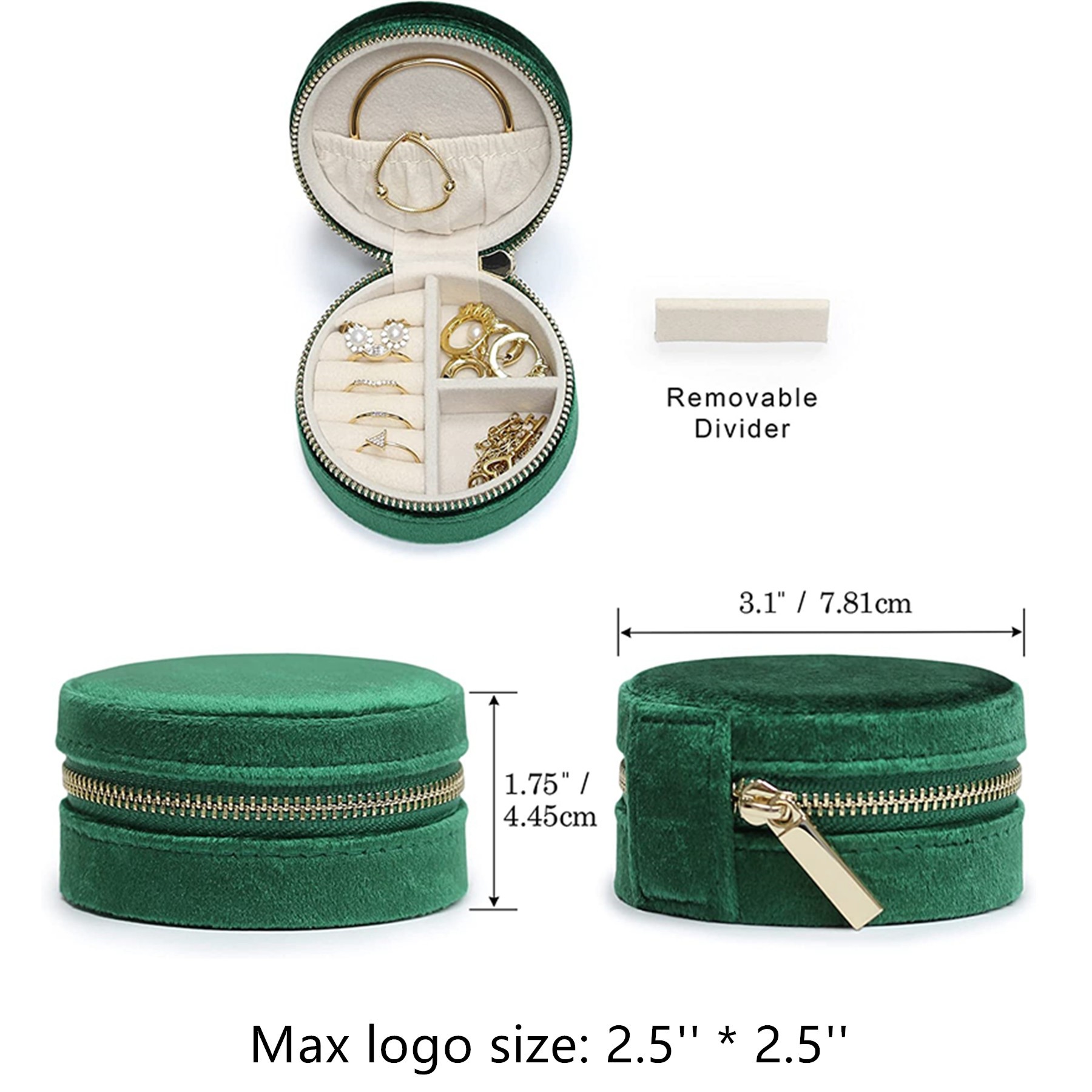 Mini Velvet Jewellery Box 2