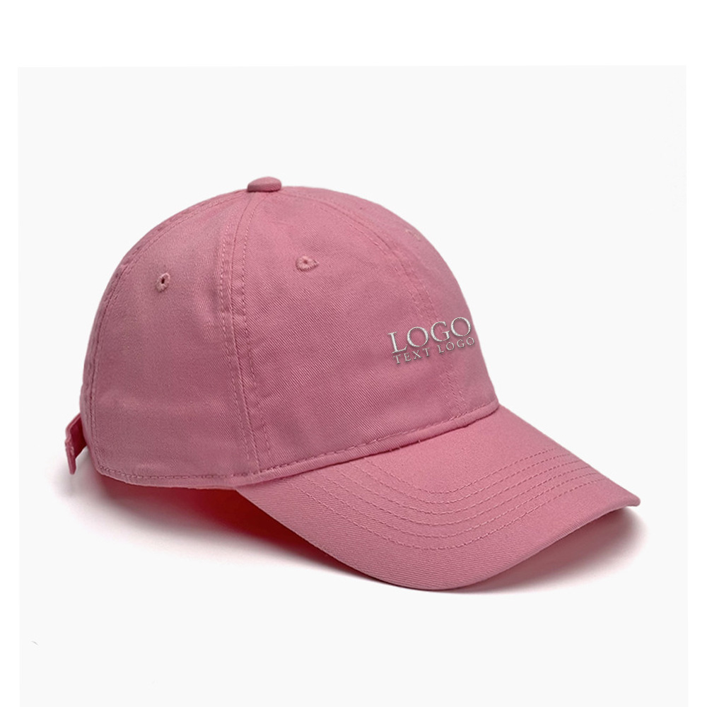 Organic Cotton Embroidery Custom Dad Hat 6