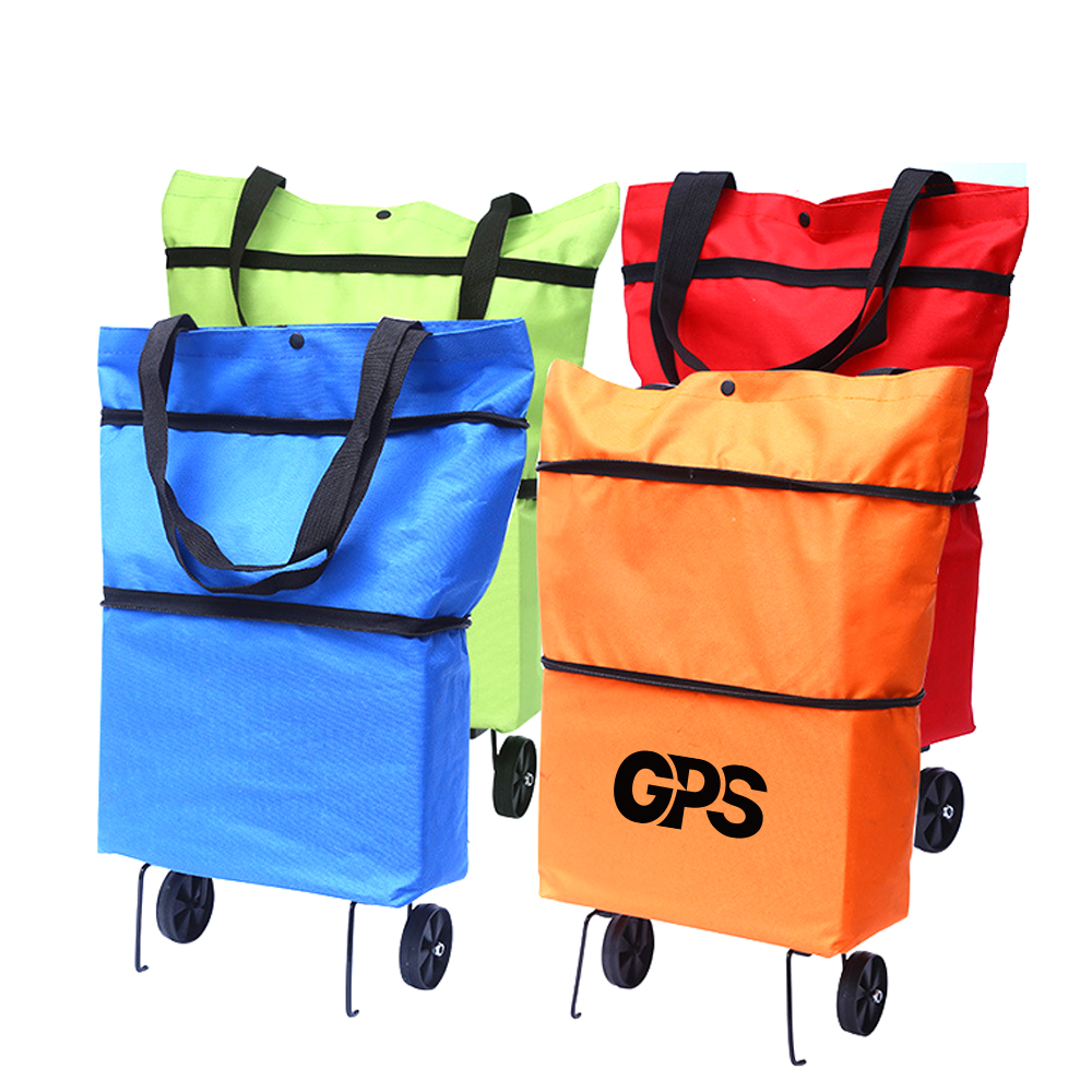 Foldable Shopping Bag with Wheels