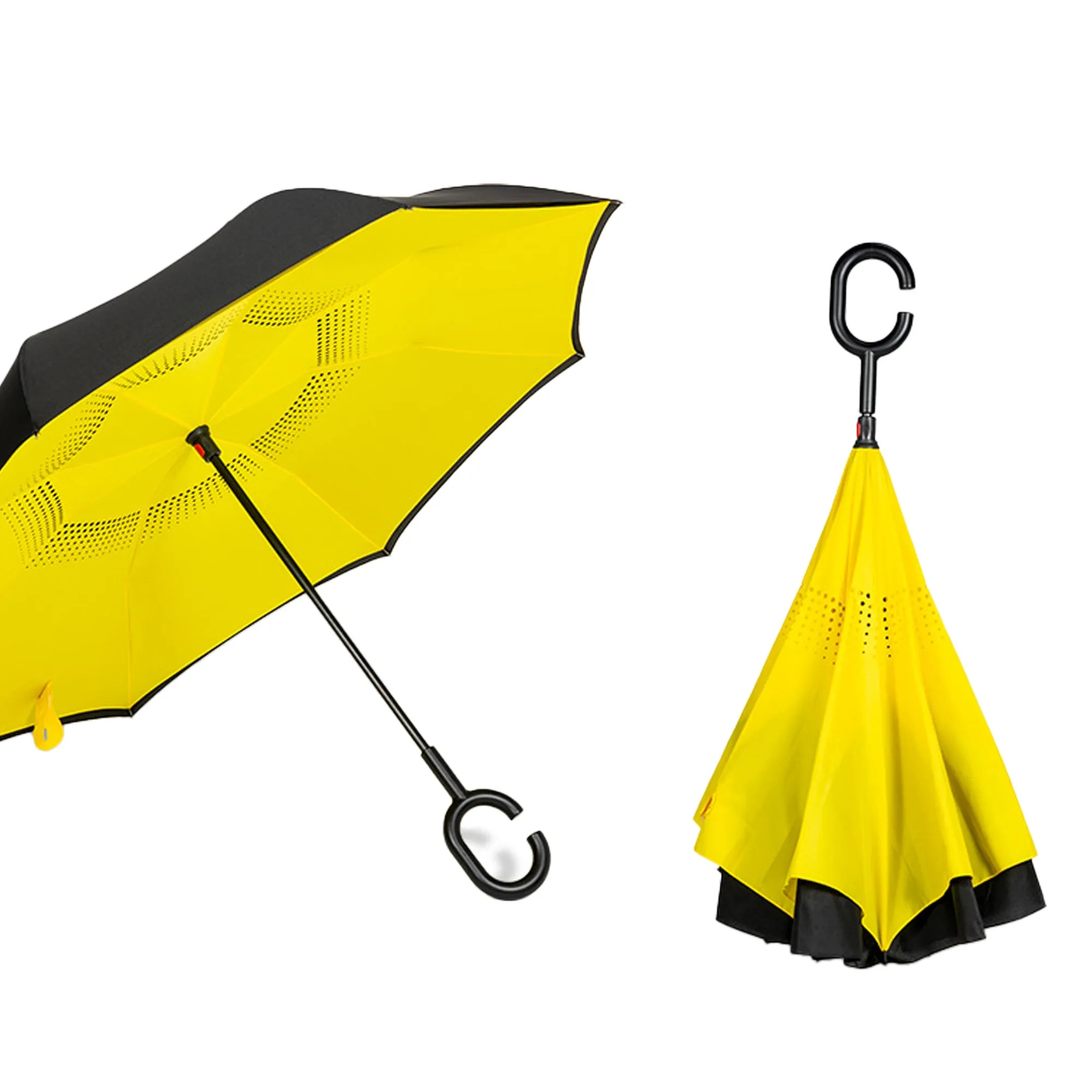 Deluxe Double Layer Inverted Reverse Umbrella 8
