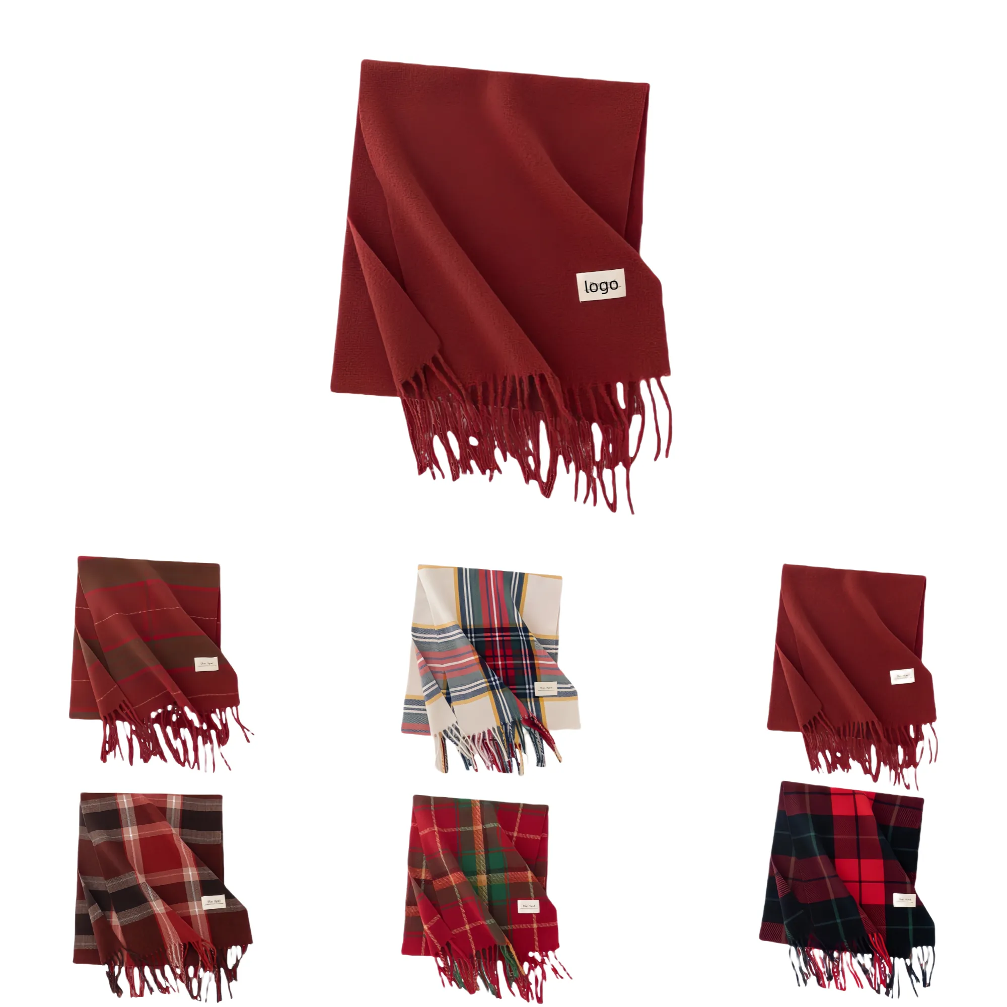Christmas Plaid Scarf 2