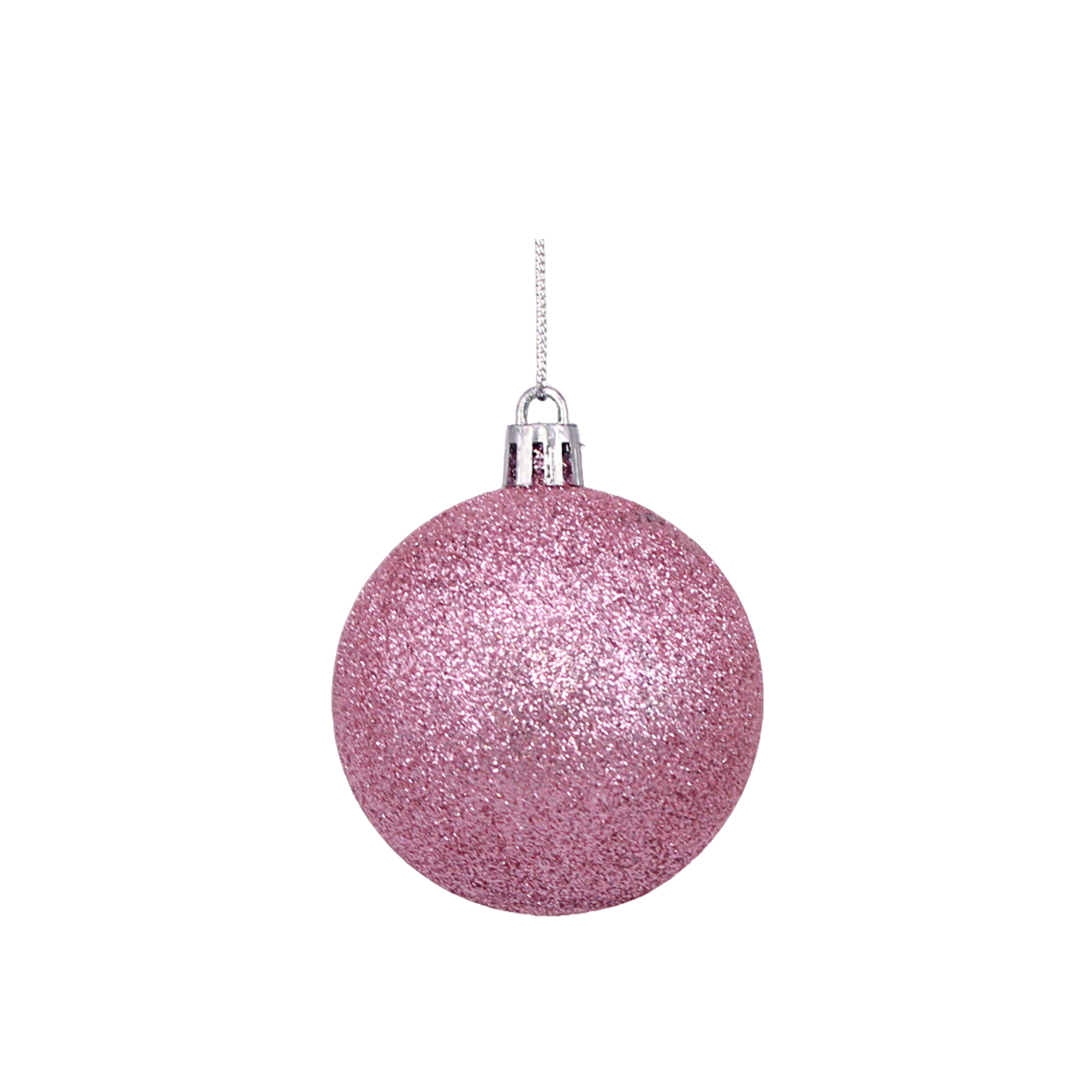 Plastic Ornament Ball With Aluminum Plate 3.2" Diameter 26