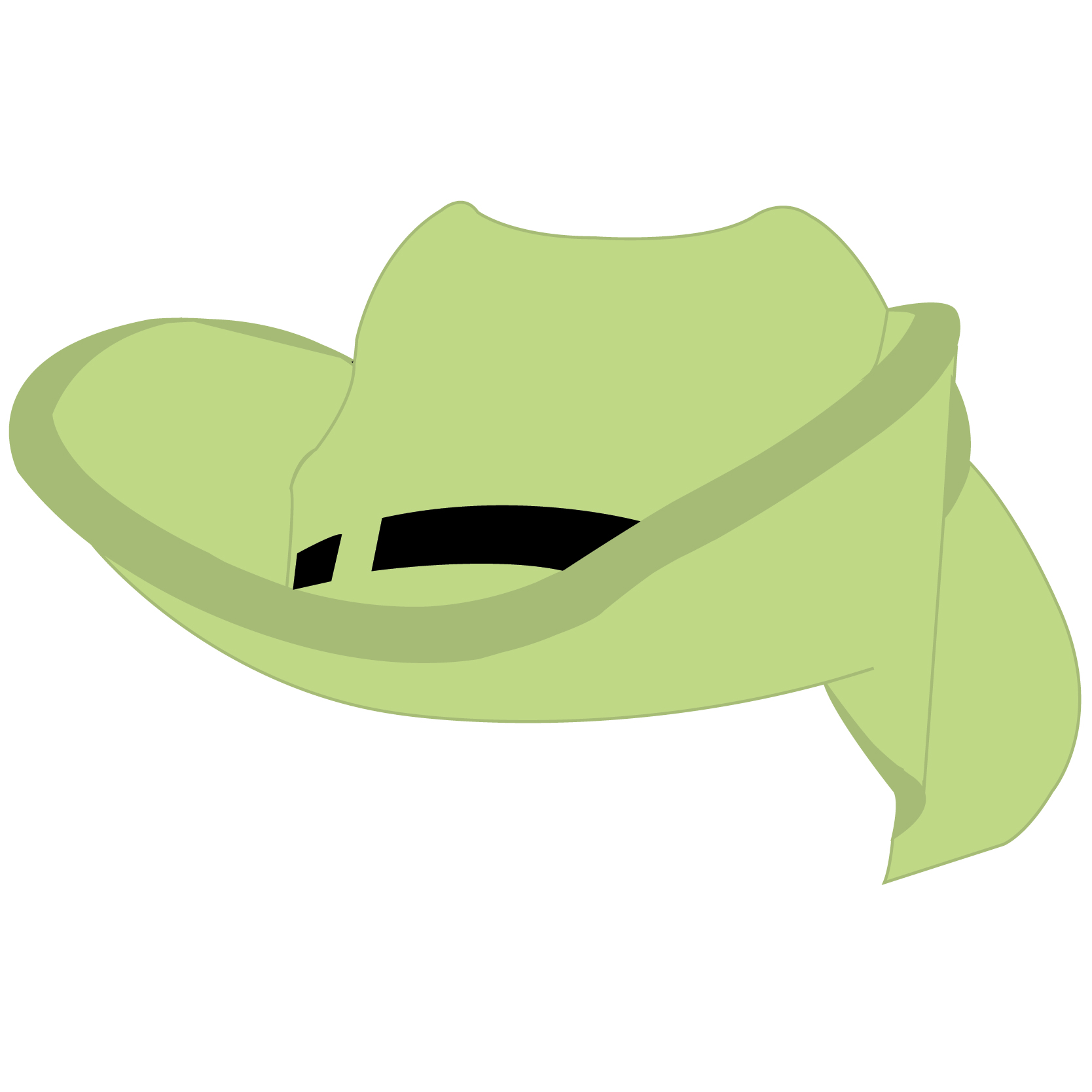 Cowboy Hat Visor 34